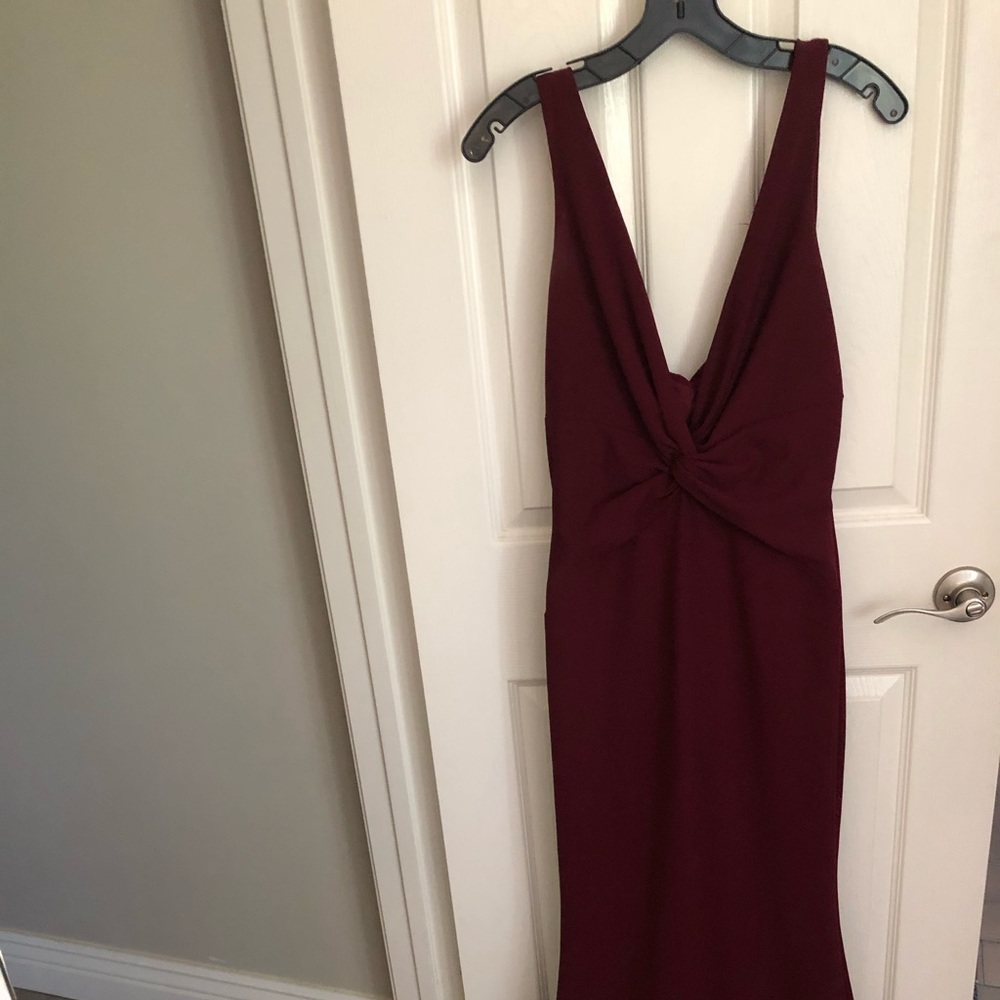 Katie May Gown Burgundy